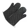 Luvas Retardantes de Chama Pretas 10.5/13/15/17/ 24 polegadas Luvas de Forno Atacado Luvas de Forno de Cozinha