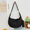 Bolsa Roxo Taro para Mulheres, Bolsa de Grande Capacidade para o Dia a Dia, Novo Modelo 2026, Bolsa de Ombro Versátil Casual de Cor Sólida, Bolsa Transversal para Estudantes
