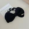 Lindo Moño Suave Ceroso Perla Círculo Intestino Delgado Dulce Anillo para el Cabello Cuerda para el Cabello Accesorios para el Cabello Flor para el Cabello Caucho Tendón para Cola de Caballo Accesorios para el Cabello para Mujeres