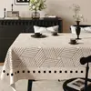 Mantel Vintage Estilo Francés, Impermeable, Resistente al Aceite, Lavable, Funda Rectangular para Mesa de Comedor, Lujo Ligero, Aspecto de Alta Gama, Tela de Cubierta para Mesa de Café