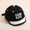Boné de Baseball para Bebê Primavera e Verão com Letras Bordadas Goodday, Chapéu com Proteção Solar para Meninos de 1-3 Anos, Boné de Baseball Infantil, Transfronteiriço
