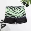 Bañador Boxer de Nylon Estampado Digital Transfronterizo para Hombre Venta al por Mayor Secado Rápido Estilo Nuevo de Moda Suministro de Fábrica