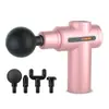 Pistola de Fascia Nueva Transfronteriza Cabezal de Masaje Caliente y Frío Masajeador Muscular Fitness Portátil Masajeador Universal de Columna Cervical y Cuerpo Completo
