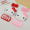 Kk Gato Pajarita Estéreo Corazón de Gato Lazo DIY Accesorios de Goma Suave Hebilla de Zapato con Agujero Funda Decorativa para Teléfono Móvil Material para Taza de Agua
