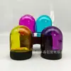 Frasco de Vidro tipo Bulbo de 100ml com Tampa de Rosca à Prova de Crianças, Frasco Dosador para Cânhamo, Frasco de Vidro Colorido para Pílulas, Frasco para Suplementos de Saúde