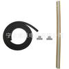 Kit combinado de junta de puerta inferior para accesorios de lavavajillas 154827601 y otros accesorios para electrodomésticos combinación de fábrica cabello liso