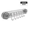 Gancho de fila corrugado con ventosa giratoria, Lujo ligero, Colgador de puerta sin perforaciones para ropa, Baño Cocina, Fuerte capacidad de carga, Colgado sin rastro