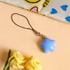 Cordón para Teléfono Móvil Estrella Gordita Ins Pequeño Fresco y Lindo Estrella de Cinco Puntas Colgante para Bolso DIY Corazón de Niña Pequeño Regalo