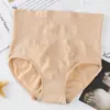 Ropa Interior Cruzada Sin Costuras de Cintura Alta tipo Panal para Mujer Tallas Grandes Posparto Moldeador Corporal Abdominal Túnica Cintura Cadera Elevador Conductor de Humedad Antibacteriano Algodón Puro