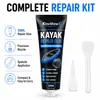 Pegamento KineShineX de Vinilo PVC para Reparación de Fugas 30ML, Especial para Reparar Flotadores de Piscina y Salvavidas, Fuerte Impermeable