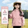 Chaqueta cortavientos para niños, unisex, nuevo estilo 2026, con forro polar desmontable tres en uno, impermeable y engrosada