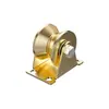 Polia Roda de esteira em forma de U Roda de ranhura de rolamento em forma de V Roda de ângulo de porta deslizante Roda de ferro Roda pequena Roda guia resistente Polia fixa