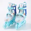 Patinetes Infantis de PVC Patinetes Universais Patinetes Profissionais para Adultos Patinetes de Velocidade Sapatos de Caminhada Deslizantes Atacado