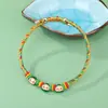 Pulseras de Cuerda Coloridas del Festival del Bote del Dragón, Colgantes Iridiscentes de Dibujos Animados de Tamales de Arroz, Pulseras Ajustables Trenzadas Brillantes y Joyería