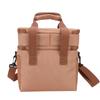 Bolsa Aislante Negra de Doble Capa Personalizada Transfronteriza Impermeable de Gran Capacidad Bolsa de Hielo Bolsa de Almuerzo Portátil Bolsa de Picnic para Exteriores