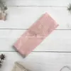 Faixa de Cabeça Costurada Lisa Colorida Transfronteiriça, Lenço de Cabeça Doce e Fashionável Estilo Ins Primavera-Verão, Faixa de Cabeça Esportiva Elástica Absorvente de Suor