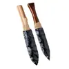 Cuchillo de Piedra Cruda Natural Adornos Obsidiana Ojo de Tigre Piedra Gema Pulida Modelo de Cuchillo sin Filo Atrezzo Fabricante Mayorista
