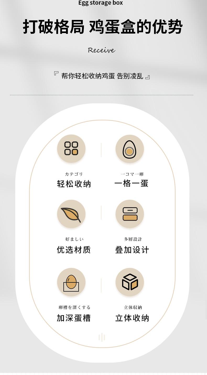 家用冰箱专用鸡蛋盒