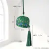 Nuevo Saquito de Loto de Buena Suerte Estilo Antiguo Material Hecho a Mano DIY Bolsita Repelente de Mosquitos Saquito Portátil Saquito para Colgar en el Coche
