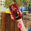 Adecuado para Fundas de Teléfono Infinix, Divertidas Fundas Suaves para Parejas, Dibujos Animados de Año Nuevo Chino, Anime Personalizado Sencillo, Cobertura Completa del Borde