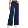 Jeans Largo Popular Elástico Transfronteiriço, Cintura Alta, Controle da Barriga, Perna Reta Solta Calças Longas Casuais, Jeans Feminino Lavado