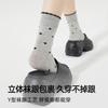 Calcetines holgados de encaje para mujer, calcetines de moda estilo Ins, calcetines japoneses Jk de malla hueca sin costuras hasta la mitad de la pantorrilla para primavera y verano
