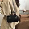 Bolso de Hombro de Lana Moda Estilo Coreano Tendencia 2025 Invierno Nuevo Nicho Simple Cruzado Bolso Almohada para Viajar