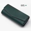Adecuado para caja de gafas de coche, soporte multifunción para gafas de sol de coche, clip para gafas, bolsa de almacenamiento de tarjetas para parasol de cuero