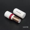 Elogio Plástico Nuevo Blanco Hebilla Tubo de Bálsamo Labial Redondo Plástico Maquillaje Lápiz Labial Tubo Vacío