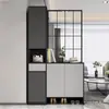 Pantalla de Acero Inoxidable de Lujo Ligero, Partición de Sala de Estar Estilo Nuevo Chino, Celosía Floral Simple Calada para Bloquear el Recibidor, Celosía Decorativa