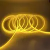 Fita de LED COB 220V Impermeável Silicone Neon Plugável com Alto Índice de Reprodução de Cor, Sem Transformador