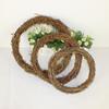 Guirnalda de Decoraciones Navideñas DIY Ramas Secas Guirnalda de Ratán Adorno Artesanías de Madera Navideñas Anillo de Ratán Anillo de Ratán