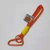 Estilo Minimalista Cuerda Trenzada Hecha a Mano Bloques de Color Correa Llavero Funda de Teléfono Correa Portátil Accesorio de Nicho de Moda DIY