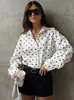 Moda 2026 Primavera/Verano Temperamento Elegante Versátil para el Trabajo Camisa de Manga de Campana Ropa Casual Transfronteriza Europea y Americana para Mujer Top