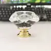Manija de Armario de Cristal de 40 mm Manija de Puerta de Armario Manija de Cajón de un Solo Agujero Hardware de Wenzhou Manija de Aleación de Aluminio Manija de Puerta de Gabinete