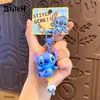 Llavero Auténtico Clásico Popular Muñeco Stitch Accesorio PVC Máquina de Garra Regalo Navideño Colgante