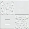 Papel pintado autoadhesivo de espuma 3D tridimensional, bolsa suave anticolisión, decoración de dormitorio, pegatinas de pared impermeables a prueba de humedad, papel pintado