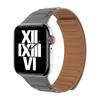 Aplicável ao Apple Watch Silicone Amigável à Pele Magnético Duas Cores Pulseira de Relógio 1/2/3/4/5/6/7/SE