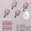 Gancho texturizado Sanrio con diseños de Kuromi, My Melody y Cinnamoroll, no requiere taladro, gancho multifuncional para colgar ropa