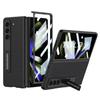 Aplicable a Samsung Galaxy Z plegable 5 funda de cuero liso con pantalla plegable personalizada todo incluido funda protectora resistente a caídas gkk