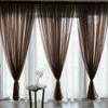 Cortinas Lisas de Poliéster para Quarto e Sala de Estar, Cortinas Transparentes, Novo Modelo, Dropshipping, TikTok Amazon Transfronteiriço, Temu