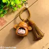 Novo Estilo Sandália Esculpida Personagem de Desenho Animado Chapéu Pingente Chaveiro Criativo Charme de Bolsa Acessório