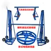 Portabobinas hidráulico 3T5T10T portabobinas de múltiples agujeros soporte pesado para carretes de alambre portabobinas para cable de comunicación