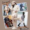 Calcetines Nuevos de Lana Tejida Invierno para Mujer Engrosados Cálidos Anti-Pilling Calcetines de Apilamiento para Pantorrilla Estilo Ins DWZ03