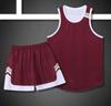 Uniforme de basquete masculino estampado camisa americana uniforme de treinamento de competição de estudante uniforme esportivo feminino colete estampado verão