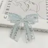 Nuevos bordados especiales tres en uno tridimensionales de organza con cuentas flor de mariposa accesorios para el cabello zapatos bolsa accesorios para ropa accesorios DIY