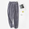 Pantalones Cálidos de Hada Otoño/Invierno 2026 para Mujer, Felpa de Coral, Holgados Casuales Engrosados con Forro de Felpa, Pantalones Perezosos para Dormir en Casa