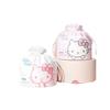 Sanlio hello kitty Toalla Suave de Algodón Húmeda y Seca Patrón de Perla Desechable Tamaño Grande para el Hogar Toalla para Lavado Facial