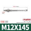 Perno de expansión química de acero inoxidable 304, perno de anclaje químico, tornillo químico galvanizado de cono invertido M8M10M12M14M30