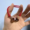 Fidelidade Mogno Velho Cesta de Pêssego Fivela Ping An Pulseira Ano do Signo Corda Vermelha Adulto Criança Casal Segurança Presente Artesanal